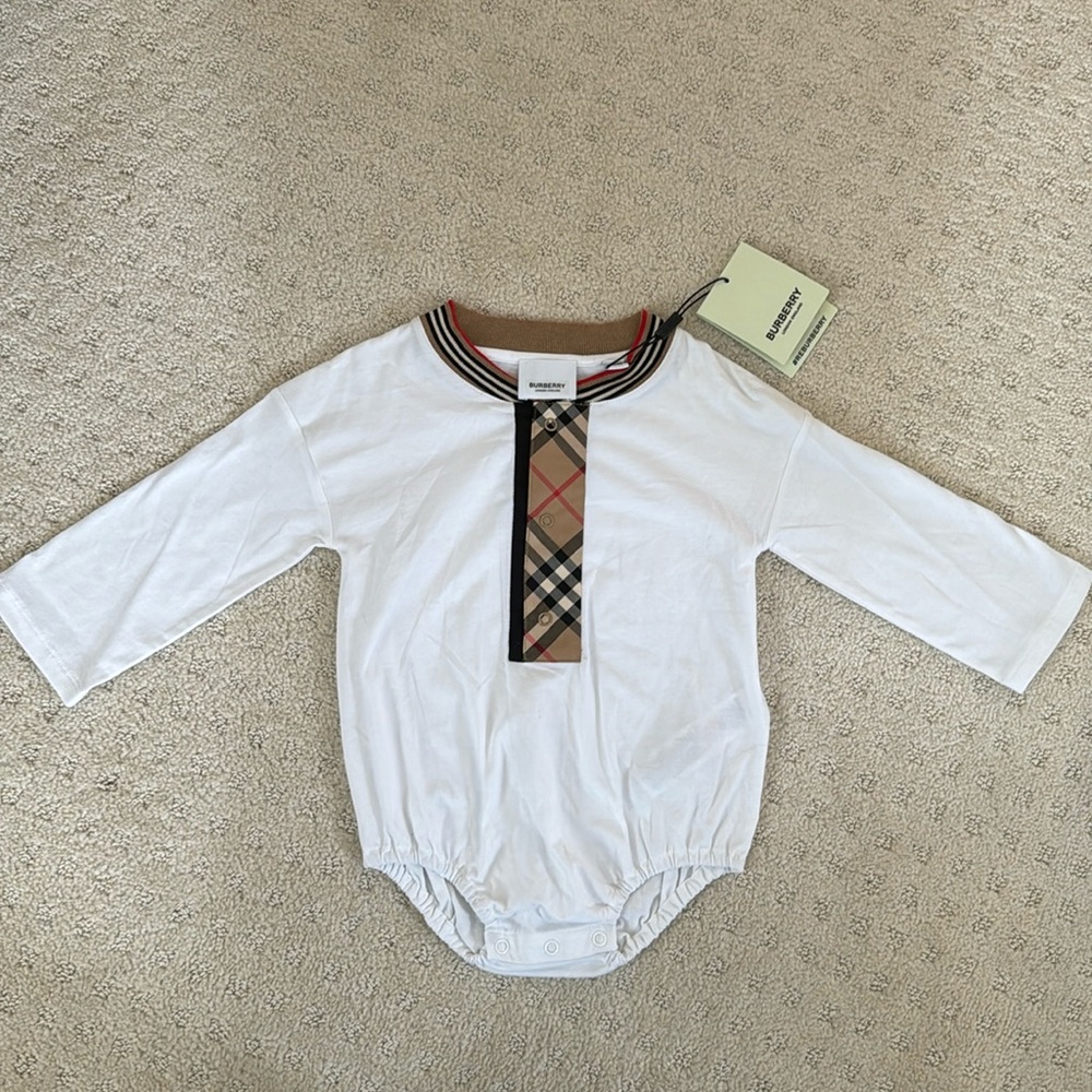 Burberry Baby Bodysuit NWT, 18M